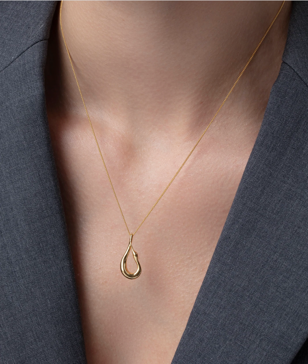 Mini Egret Pendant Necklace