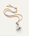 Art Heart On A String Necklace