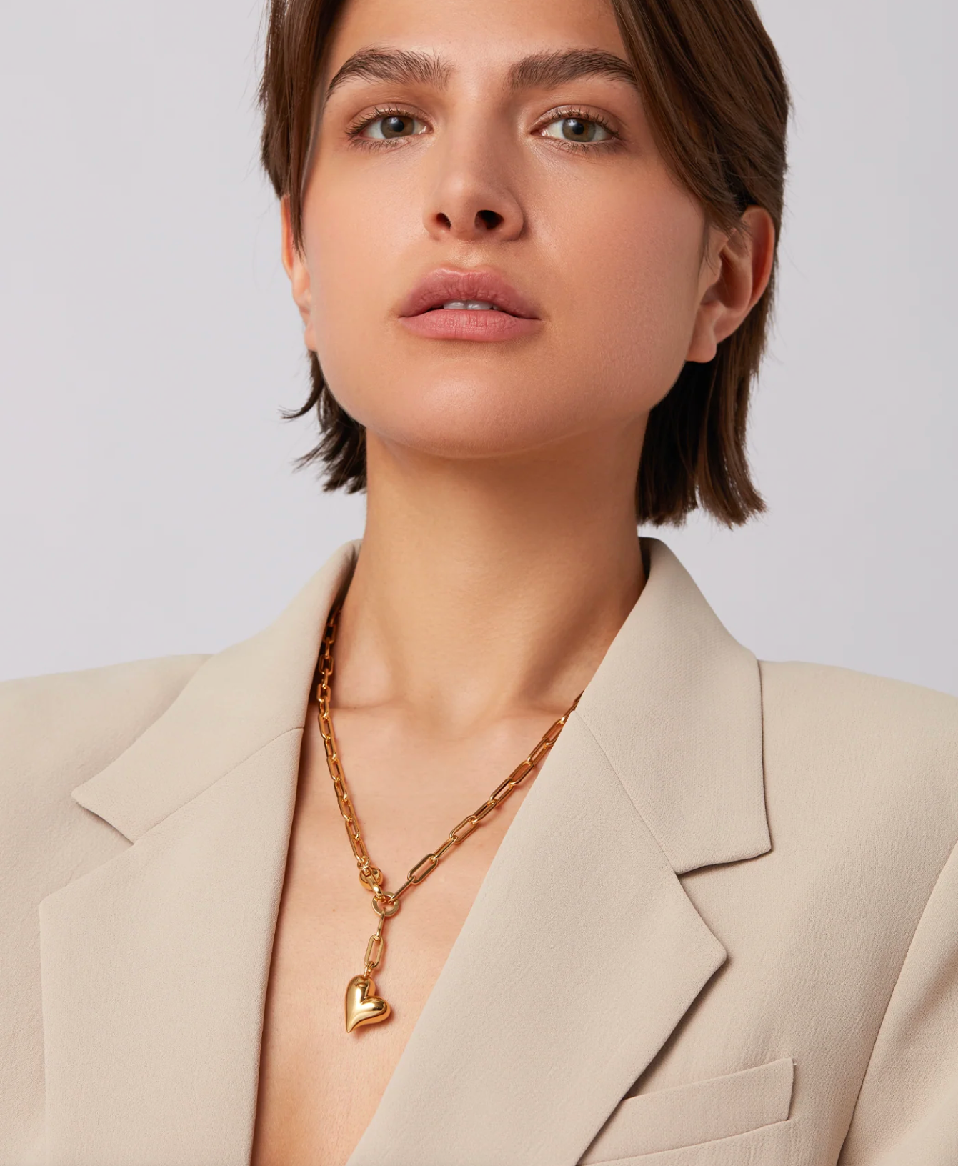 Puffy Heart Necklace